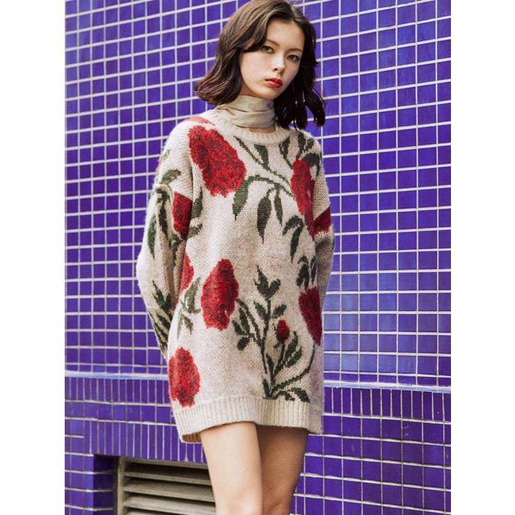 パターンジャカードニット | jouetie | 詳細画像10 