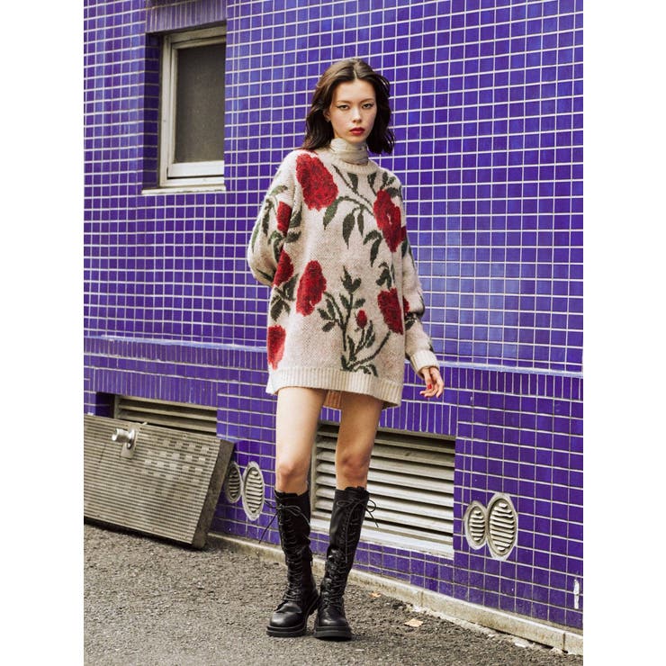 パターンジャカードニット | jouetie | 詳細画像11 