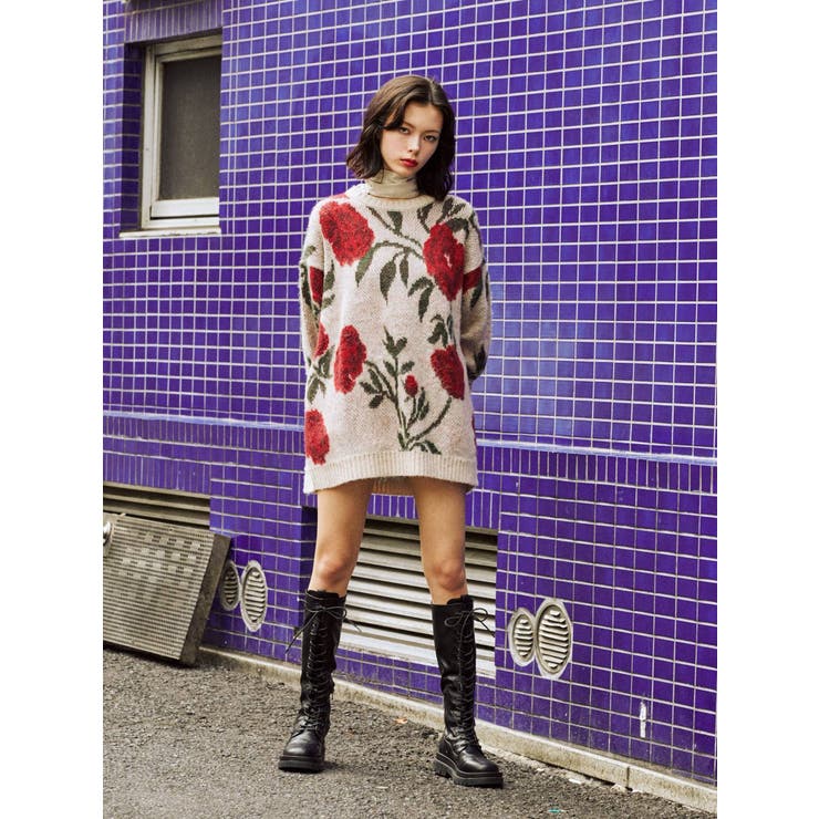 パターンジャカードニット | jouetie | 詳細画像12 