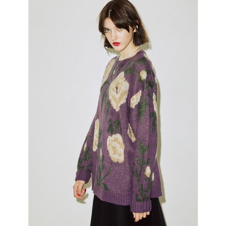 パターンジャカードニット | jouetie | 詳細画像16 