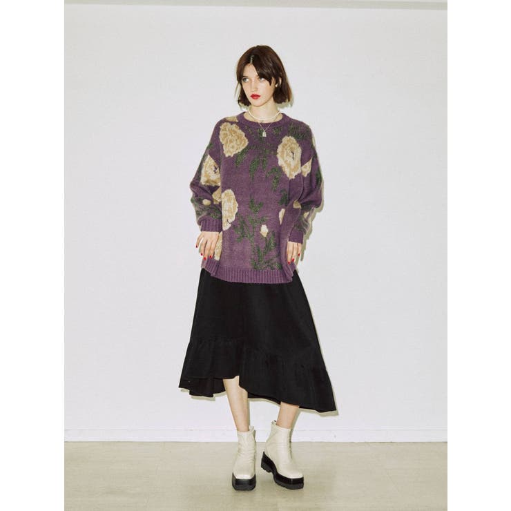 パターンジャカードニット | jouetie | 詳細画像19 