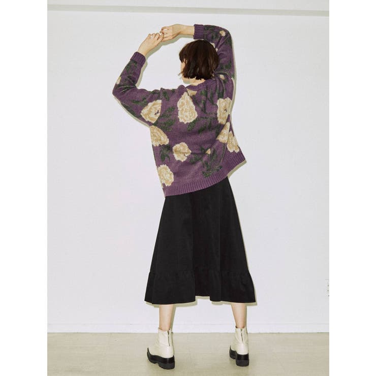 パターンジャカードニット | jouetie | 詳細画像21 