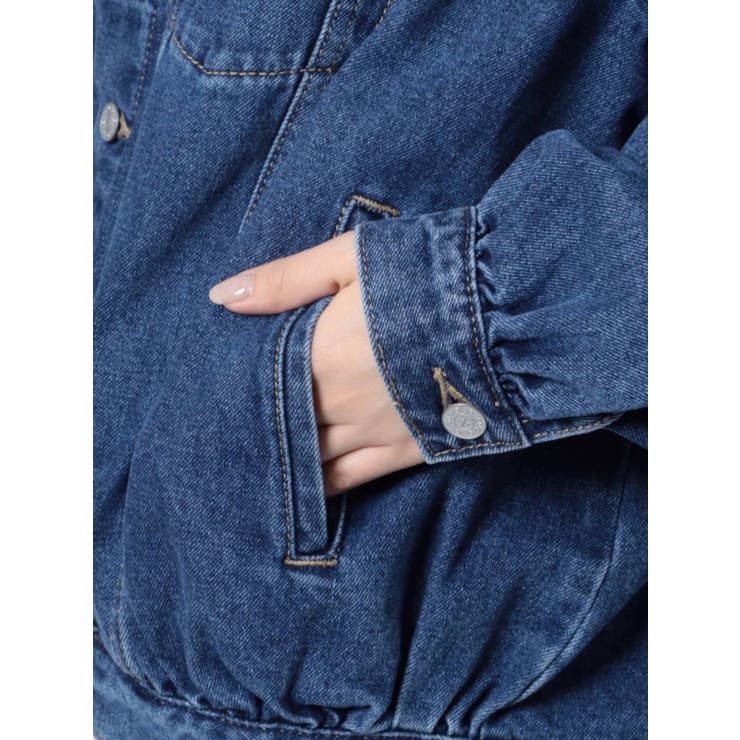 ルーズデニムジャケット[品番：MKSW0049013]｜jouetie