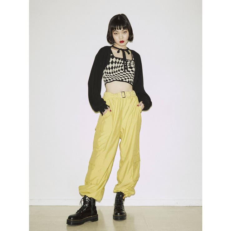 ナイロンカーゴパンツ[品番：MKSW0049338]｜jouetie（ジュエティ