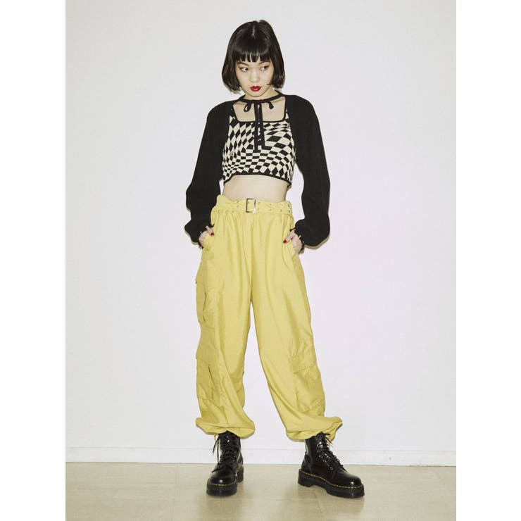 ナイロンカーゴパンツ[品番：MKSW0049338]｜jouetie（ジュエティ