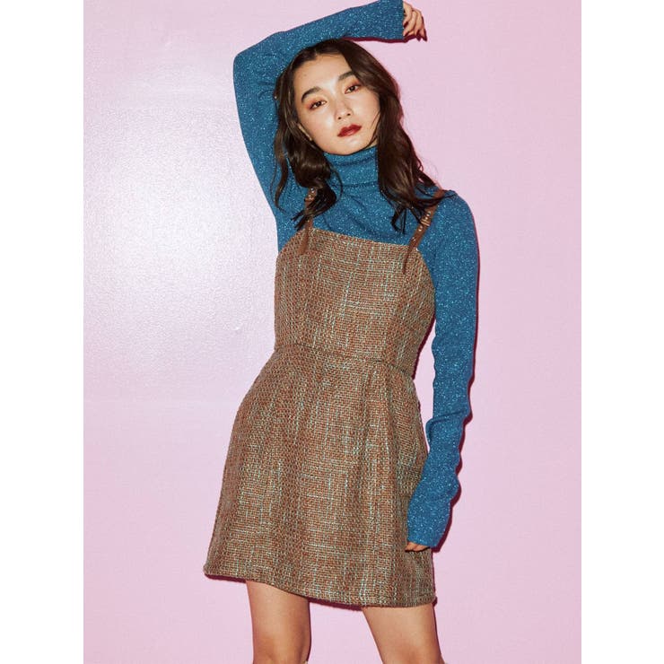 ミニジャンパースカート[品番：MKSW0048861]｜jouetie（ジュエティ）の