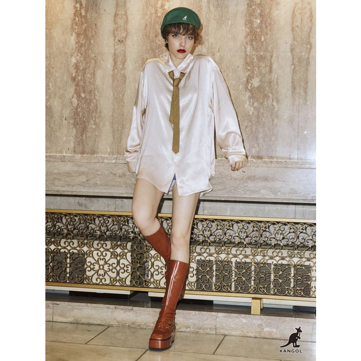 jouetie×KANGOL jouetie バイカラ―HOODIE パープル -ファッション通販 FASHION WALKER