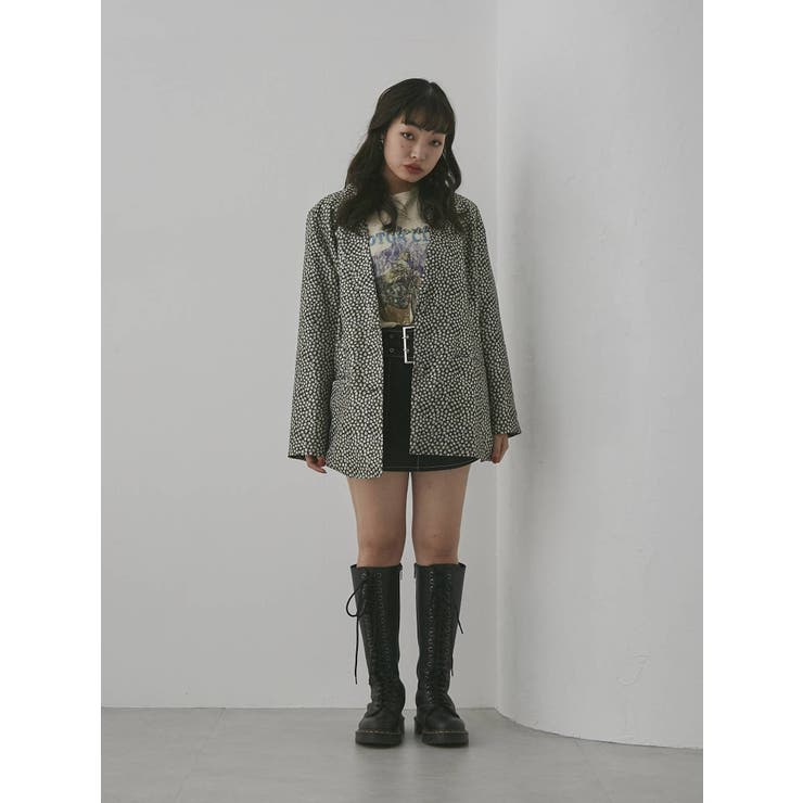 パターンオーバージャケット[品番：MKSW0049037]｜jouetie（ジュエティ 