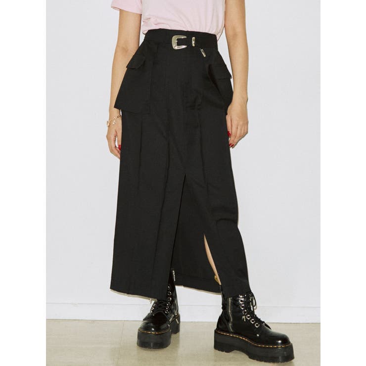 ラップレイヤードスカート[品番：MKSW0051259]｜jouetie（ジュエティ