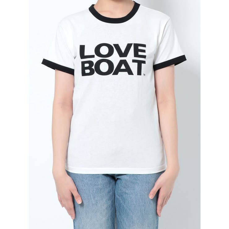 LOVE BOAT トリム Tシャツ【コラボ】[品番：MKSW0050894]｜jouetie