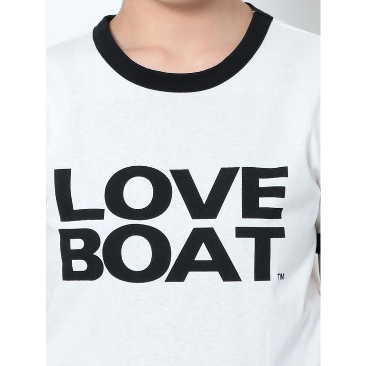 LOVE BOAT トリム  Tシャツ【コラボ】[品番：MKSW0050894]｜jouetie（ジュエティ）のレディースファッション通販｜SHOPLIST（ショップリスト）