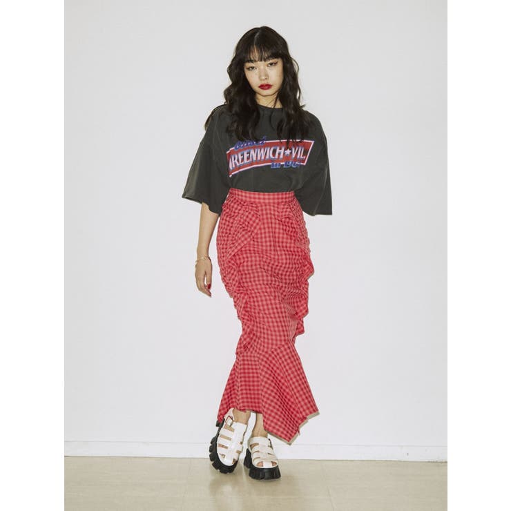 カラーロゴスーパーBIG Tシャツ[品番：MKSW0050292]｜jouetie 