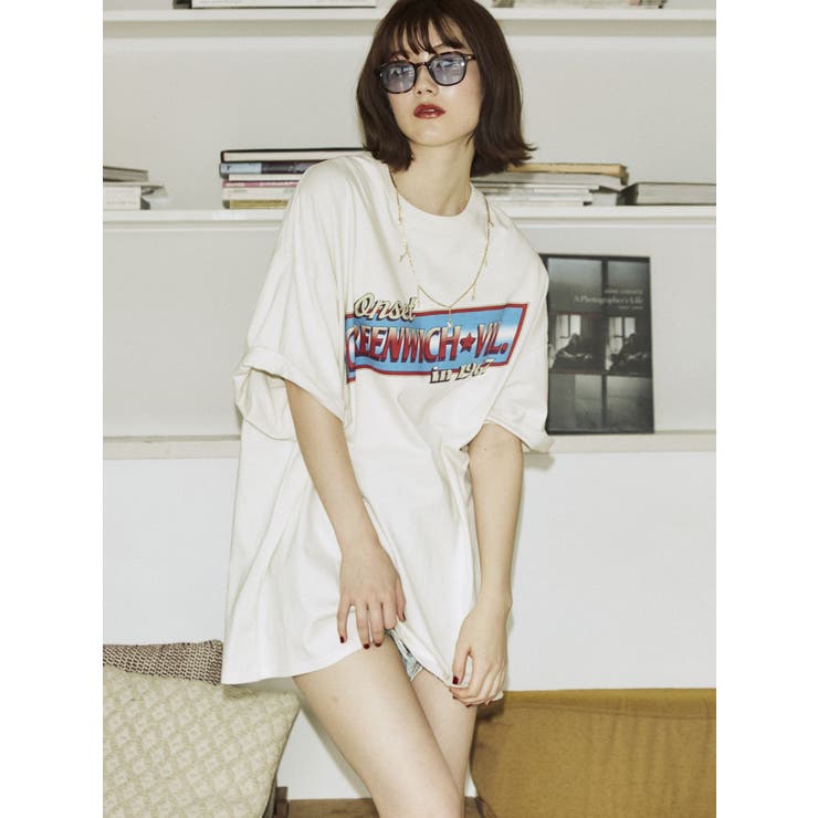 カラーロゴスーパーBIG Tシャツ[品番：MKSW0050292]｜jouetie 