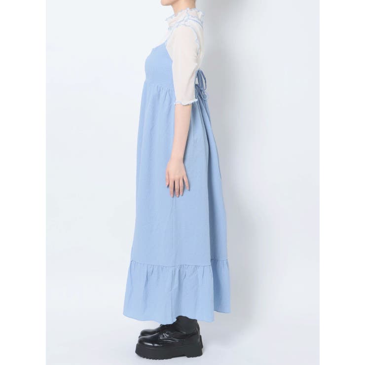 レイヤードキャミワンピース【セットアイテム】[品番：MKSW0051469