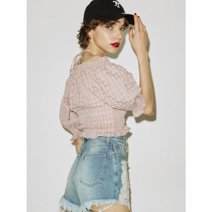 2WAYオフショルブラウス[品番：MKSW0051693]｜jouetie（ジュエティ）の