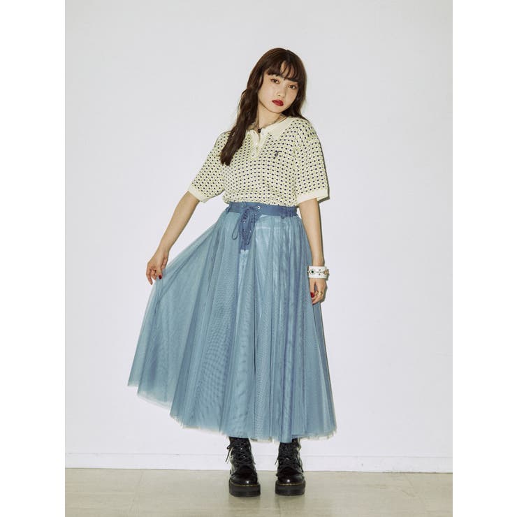 ボリュームチュールスカート[品番：MKSW0051472]｜jouetie（ジュエティ