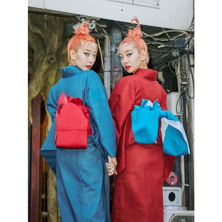 jouetie / フラワーモチーフ浴衣/M/RED/082333200401-01 フラワーモチーフ浴衣【WEB限定】[品番：MKSW0051887]｜jouetie