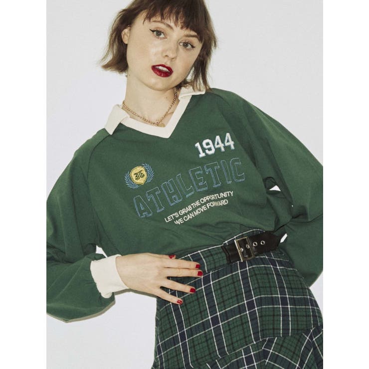 レトロスポーティートップス | jouetie | 詳細画像11 