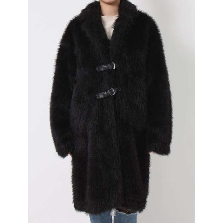 ベルトファーコート[品番：MKSW0053768]｜jouetie（ジュエティ）の