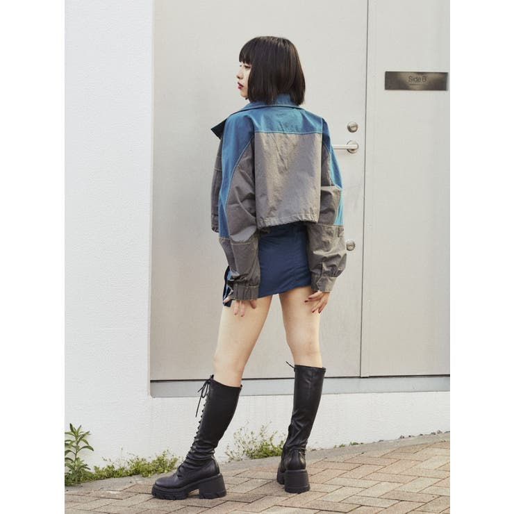 ショートマウンテンブルゾン[品番：MKSW0052606]｜jouetie