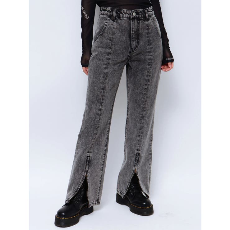 フロントZIPデニム[品番：MKSW0053993]｜jouetie（ジュエティ）の