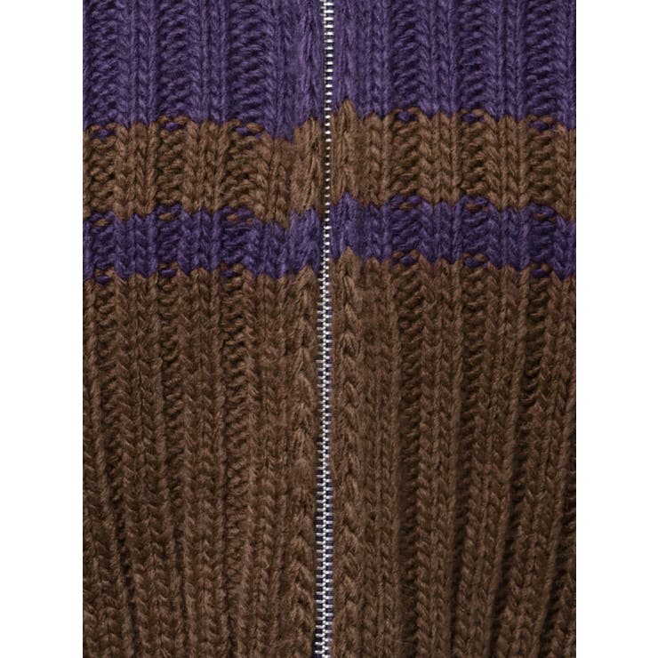 ジュモー マルチWAYダブルZIPニット[品番：MKSW0054344]｜jouetie（ジュエティ