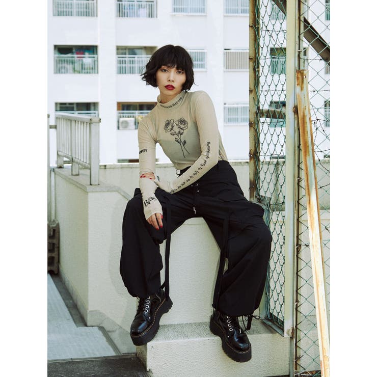 tattooシアートップス[品番：MKSW0054000]｜jouetie（ジュエティ