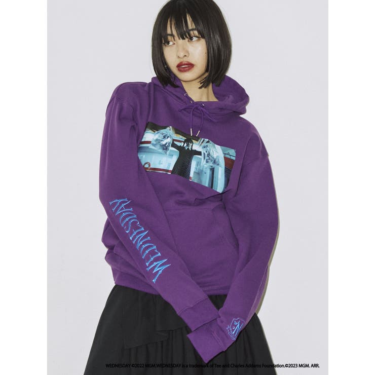 Wednesday ルーズフーディ【コラボ】[品番：MKSW0054141]｜jouetie