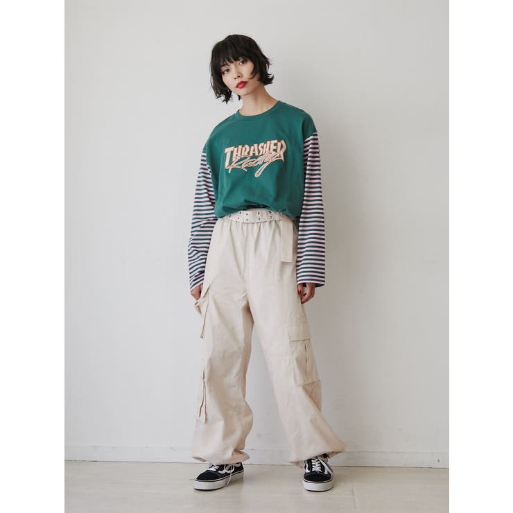 jouetie×THRASHER ロンT jouetie×THRASHER 10月19日別注アイテムを発売
