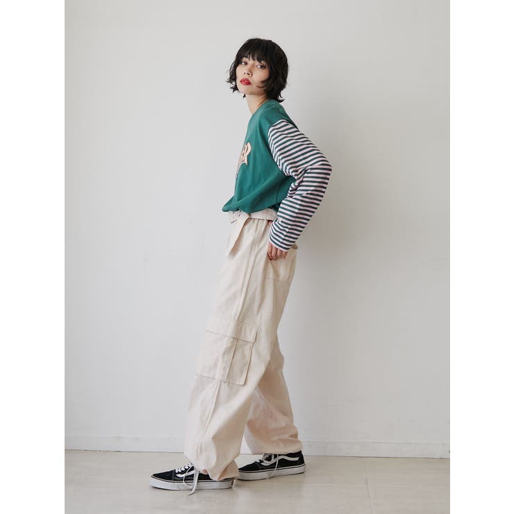別注】THRASHER ボーダーロンT[品番：MKSW0054656]｜jouetie