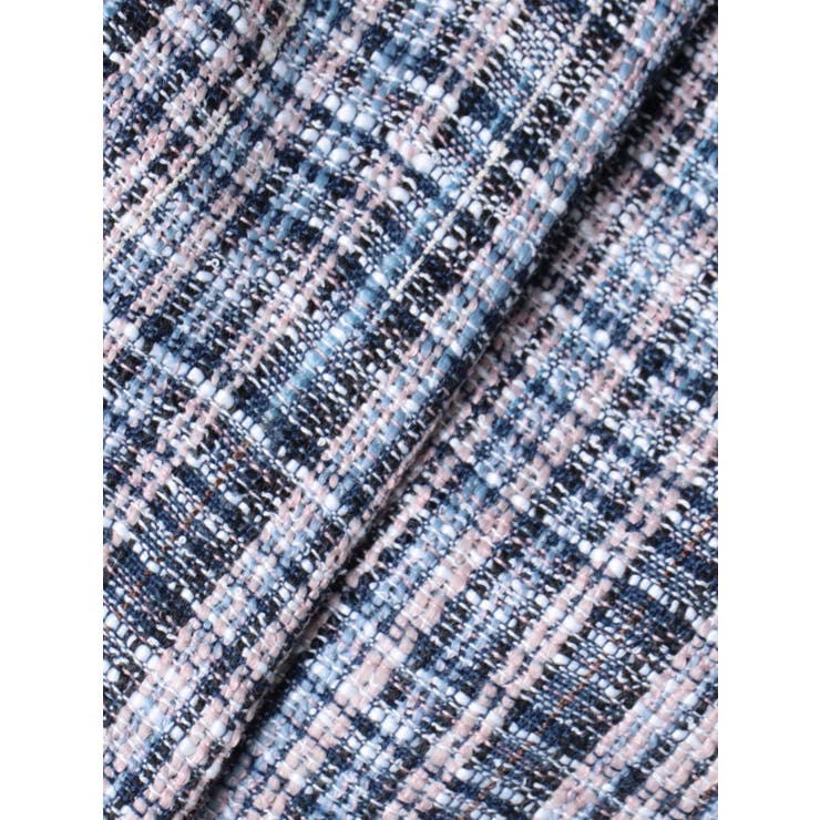 コンパクトツイードジャケット【セットアップ対応】[品番：MKSW0056652