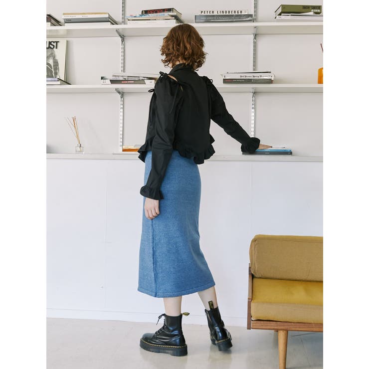 ショルダーリボンブラウス[品番：MKSW0056284]｜jouetie（ジュエティ