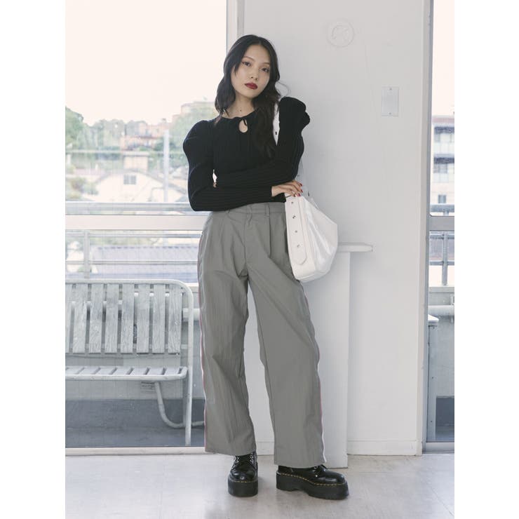 サイドジップパンツ[品番：MKSW0056288]｜jouetie（ジュエティ