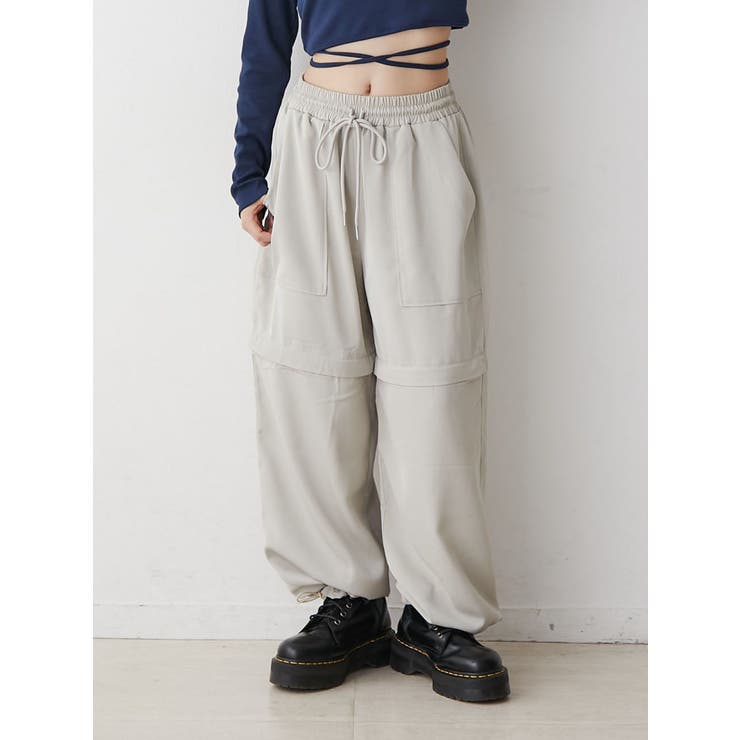 2WAYZIPパンツ[品番：MKSW0056660]｜jouetie（ジュエティ）の