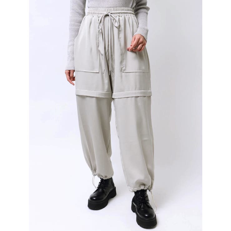 2WAYZIPパンツ[品番：MKSW0056660]｜jouetie（ジュエティ）の