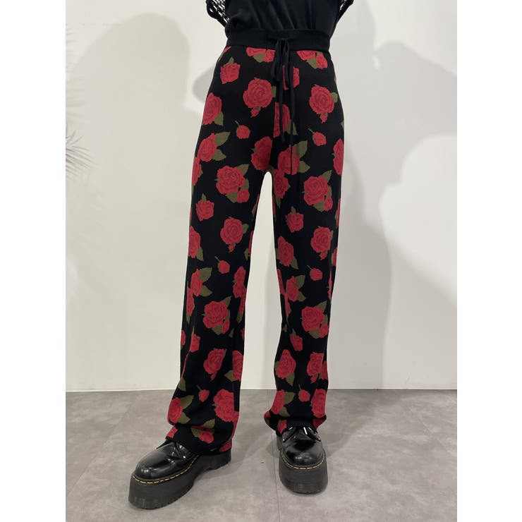 ジャカードニットパンツ[品番：MKSW0056904]｜jouetie