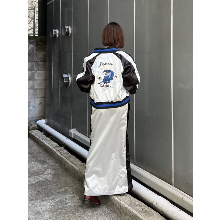 ローズエンブロイダリースカジャンスカート【別注】[品番