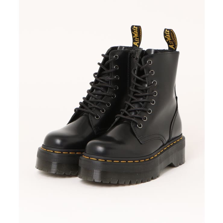 Dr.Martens】JADON Black Polished Smooth[品番：MKSW0057754 