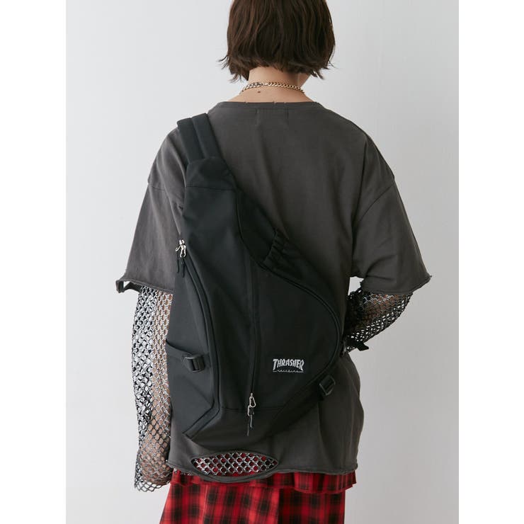 別注】THRASHER クロスボディBAG[品番：MKSW0056856]｜jouetie