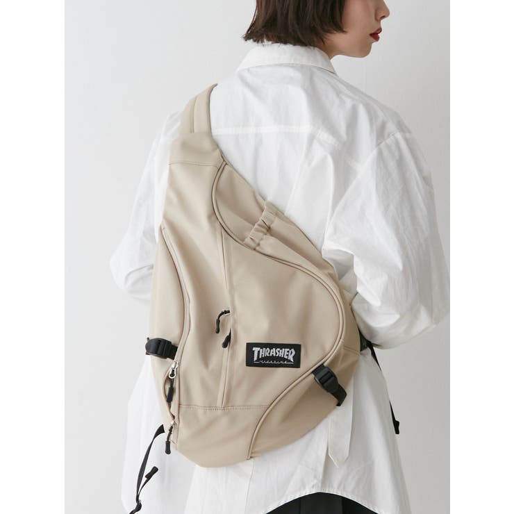 別注】THRASHER クロスボディBAG[品番：MKSW0056856]｜jouetie