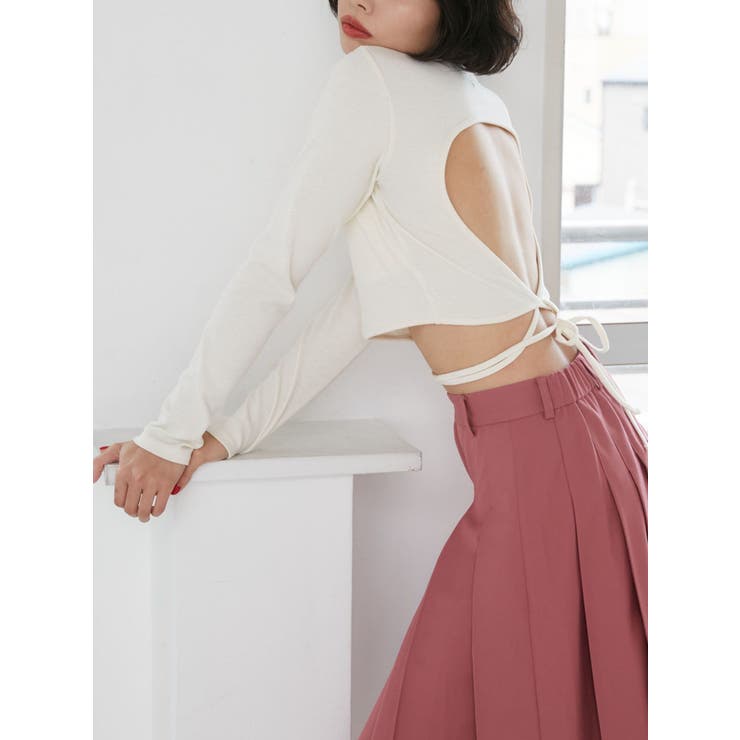 バックオープントップス | jouetie | 詳細画像15 