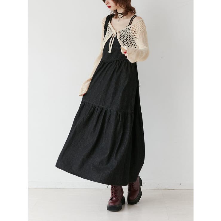 メッシュニットボレロ[品番：MKSW0056147]｜jouetie（ジュエティ）の