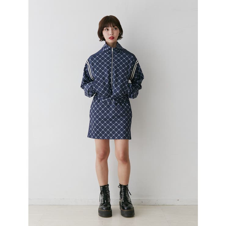 モノグラムトラックジャケット【セットアップ対応】[品番：MKSW0056915