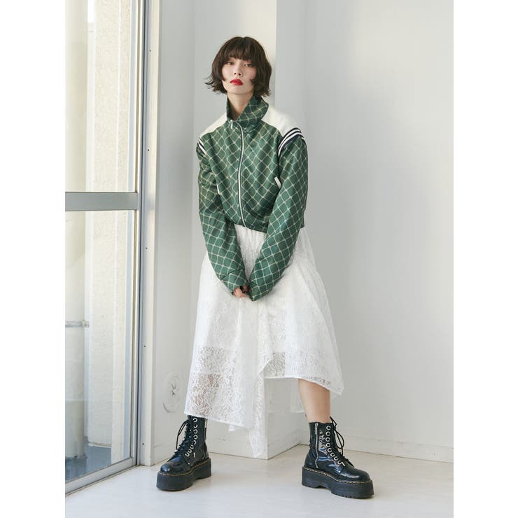 モノグラムトラックジャケット【セットアップ対応】[品番：MKSW0056915