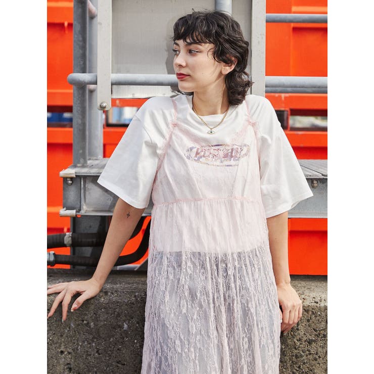 レースキャミワンピース[品番：MKSW0056148]｜jouetie