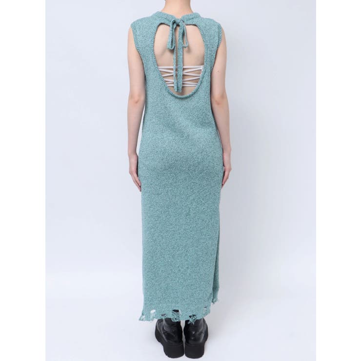 バックオープンサマーニットワンピース | jouetie | 詳細画像40 