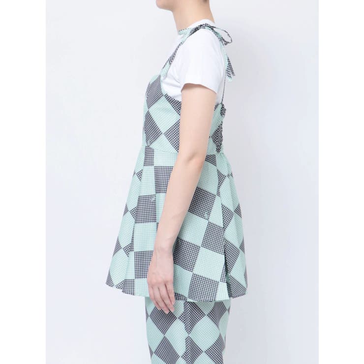 ギンガムパターンキャミチュニック【セットアップ対応】 | jouetie | 詳細画像34 
