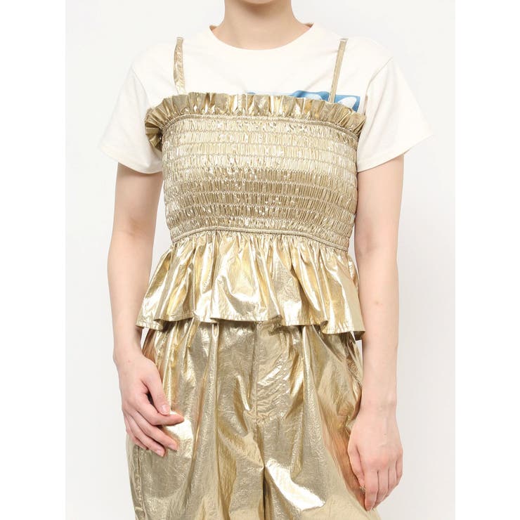 シャーリングビスチェ【セットアップ対応】 | Select Shop Ymmh_