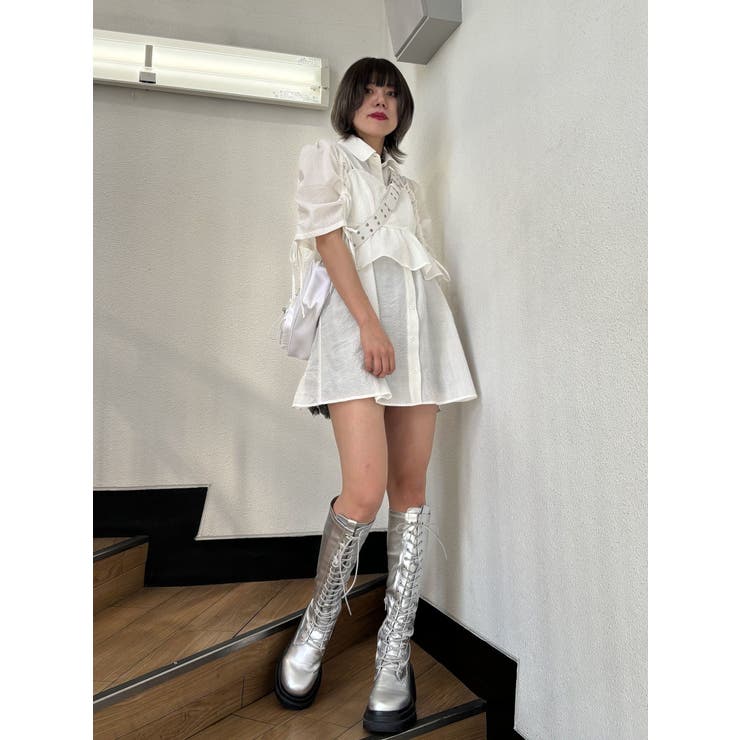 ビスチェセットチュニックシャツ【セットアイテム】[品番