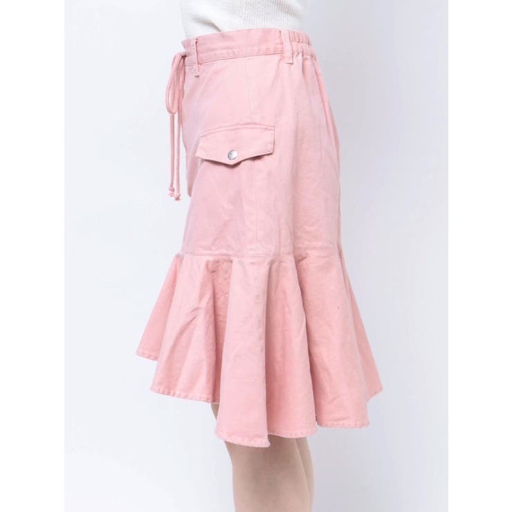 アシメヘムミドルスカート | jouetie | 詳細画像11 